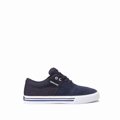 Gyerek Supra STACKS II VULC Tornacipő HU731096 Sötétkék